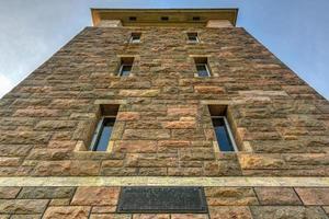 Perkins Memorial Tower atop Bear Mountain, one of the best-known peaks of New York's Hudson Highlands. photo