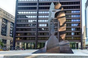 Picasso Sculpture in Chicago, USA, 2022 photo