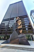 Picasso Sculpture in Chicago, USA, 2022 photo