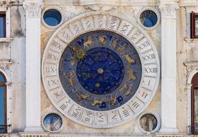 Torre dell Orologio - St Mark s clocktower in Venice, Italy photo