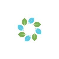 Mint leaf vector icon illustration