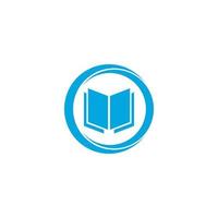 Book Logo Template vector Illustration