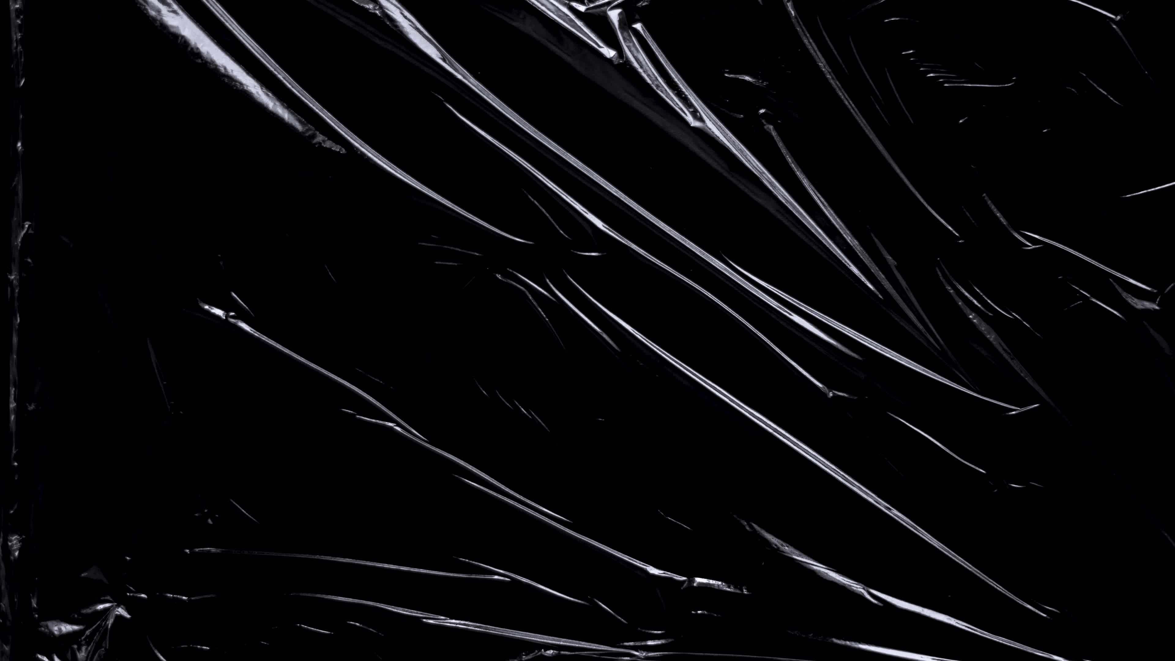 Abstract plastic wrap texture animation for retro background and video