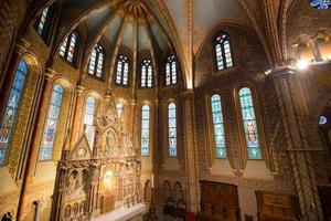 Matthias Church Interior - Budapest, Hungary, 2022 photo