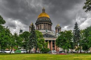 St Isaac Cathedral in Saint Petersburg, Russia. It is the biggest christian orthodox church in the world photo