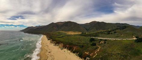 View of the rocky Pacific Coast from Garrapata State Park, California. photo