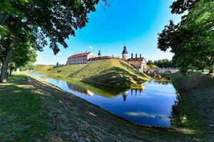 El castillo de nesvizh radziwill es un castillo residencial de la familia radziwill en nesvizh, bielorrusia. foto