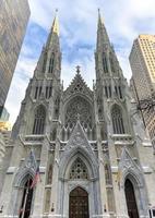 catedral de san patricio en nueva york, nueva york. foto