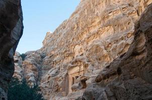 pequeña petra, jordania foto