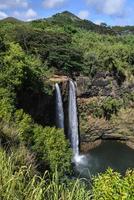 Wailua Falls Hawaiian Waterfall photo