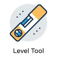 Trendy Level Tool vector