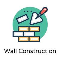 Trendy Masonry Concepts vector