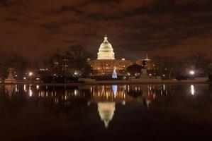 US Capitol Building in Winter - Washington DC United States photo