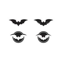 Bat icon for web. Isolated on white background vector