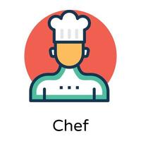 Trendy Chef Concepts vector