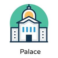 Trendy Palace Concepts vector