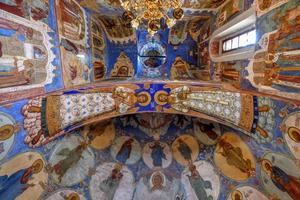 Suzdal, Russia - July 6, 2018 -  Cathedral of the Transfiguration of the Saviour, Monastery of Saint Euthymius in Suzdal, Russia. photo