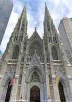 catedral de san patricio en nueva york, nueva york. foto