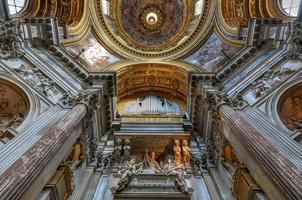 Rome, Italy - March 23, 2018 -  The church of Sant'Agnese in Agone is one of the most visited churches in Rome due to its central position in the famous Piazza Navona in Rome, Italy. photo