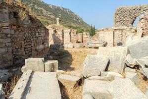 The ancient city of Ephesus, Turkey. Ephesus is a UNESCO World Heritage site. photo