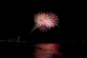 Coney Island Beach Fireworks photo