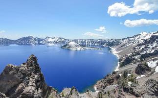 parque nacional del lago del cráter, oregon foto