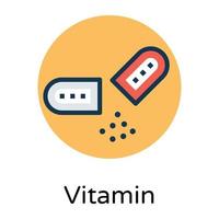 Trendy Pill Concepts vector