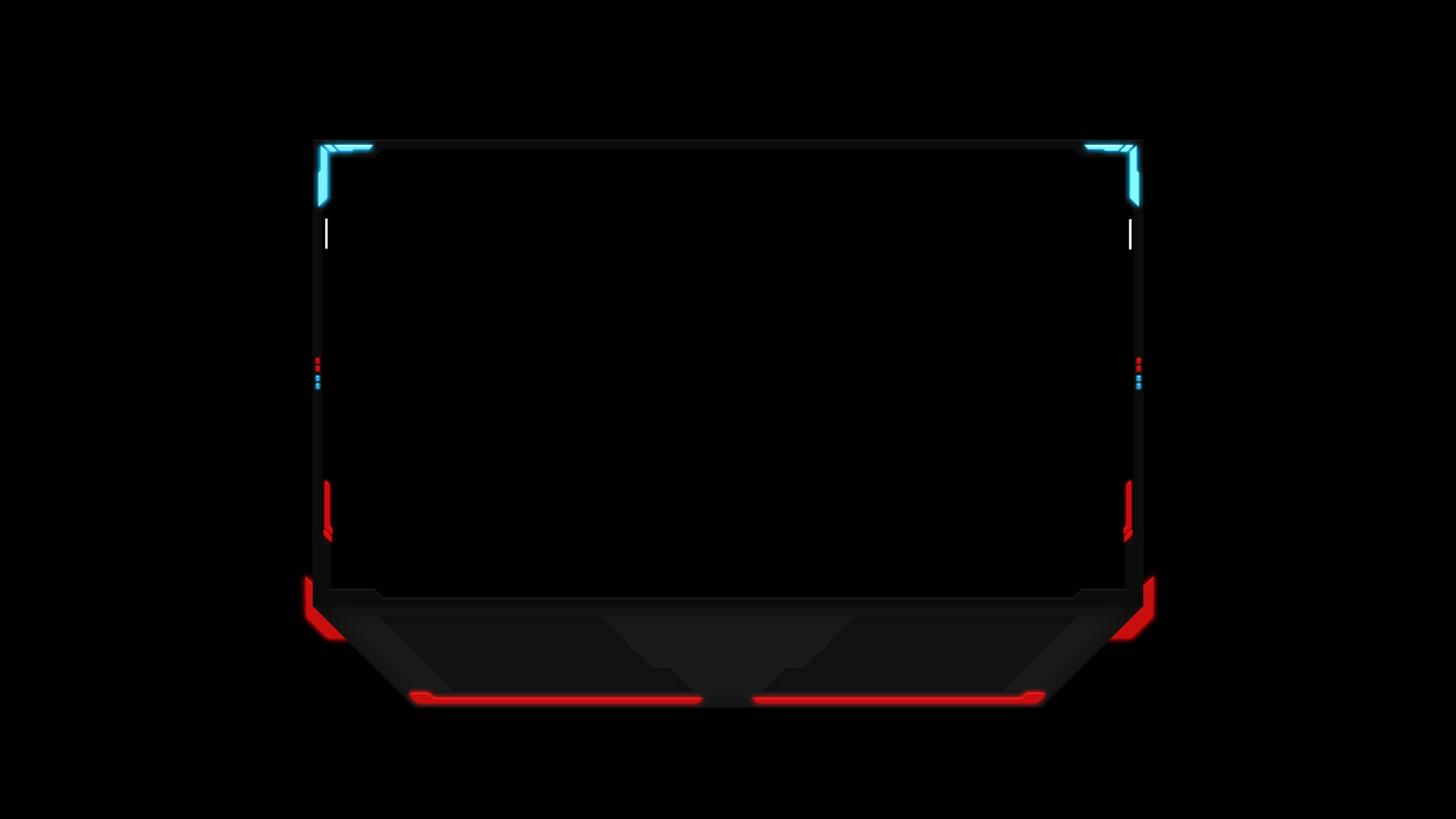 stream face cam panel animation 16111879 Stock Video at Vecteezy