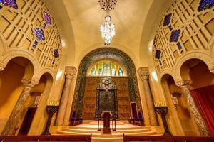 Temple Emanu-El was the first Reform Jewish congregation in New York City and, because of its size and prominence, has served as a flagship congregation in the Reform branch of Judaism, 2022 photo