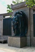 Brooklyn, New York - Sept 20, 2020 -  Prospect Park War Memorial dedicated to the men and woman of Brooklyn who died in the world war. photo