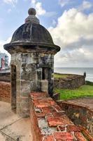 Castillo de San Cristobal in San Juan, Puerto Rico. It is designated as a UNESCO World Heritage Site since 1983. It was built by Spain to protect against land based attacks on the city of San Juan. photo