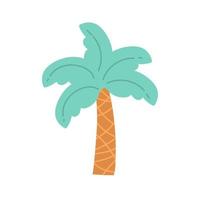 dibujado a mano de ilustraciones de vectores de palmeras