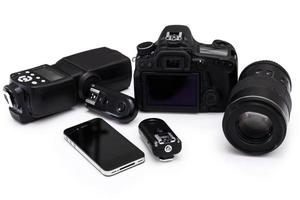 Set for digital photography photo