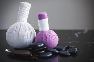 Tools for different kinds of asian massages photo