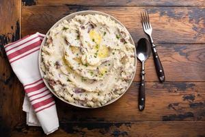 Traditional southern mashed potatoes photo