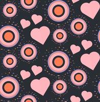 Vintage Seamless Romantic Pattern vector