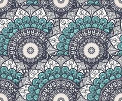 Mandala Seamless Pattern vector