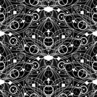 Seamless Pattern. Modern Stylish Abstract Texture vector