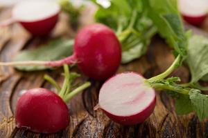 Cooking with radishes photo