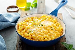 Baked mac and cheese photo