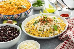 Mexican street corn photo