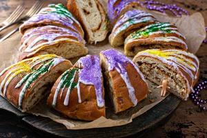 King cake for Mardi Gras photo