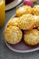 Cream cheese muffins for Easter photo