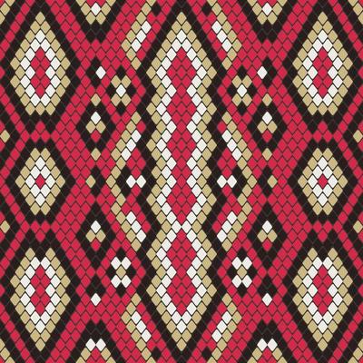 Snake Skin Seamless Pattern