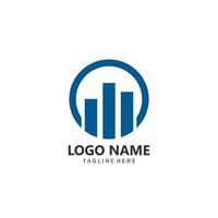 vector de plantilla de logotipo profesional de finanzas empresariales