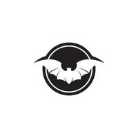 Bat icon for web. Isolated on white background vector