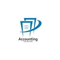 Business Accounting and Financial logo template vector illustration