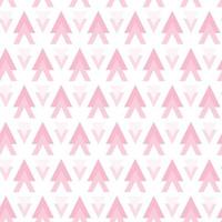 Cute seamless hand-drawn patterns. Stylish modern vector patterns with triangles of bright pink and light pink. Funny Children's Repeating Pink Print