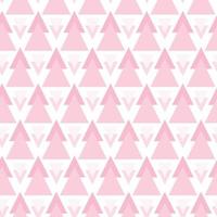 Cute seamless hand-drawn patterns. Stylish modern vector patterns with triangles of bright pink and light pink. Funny Children's Repeating Pink Print