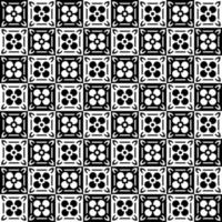 Seamless Flower in Square Pattern or Background vector